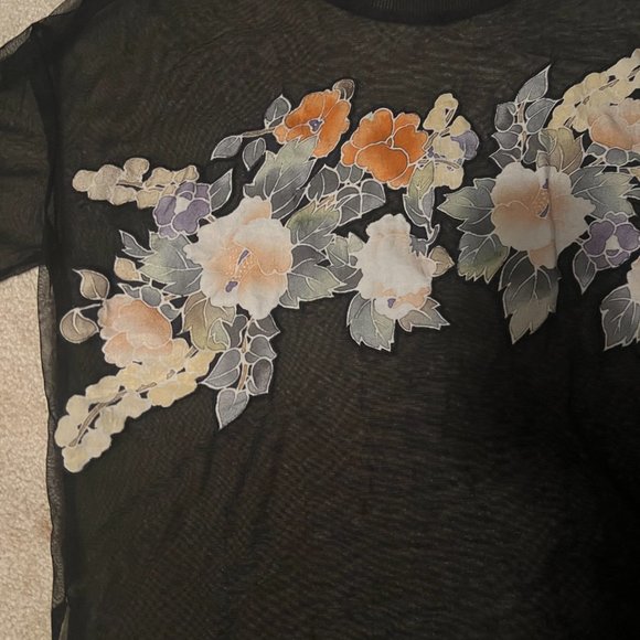 All saints mesh top. - Picture 2 of 2